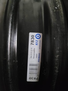 DISK OCELOVÝ 7830 5.5X15 3X112 ET 22 SMART FOURTWO