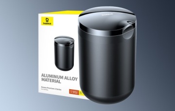 АВТОМОБИЛЬНАЯ ПЕПЕЛЬНИЦА С ПОДСВЕТКОЙ BASEUS, МЕХАНИЗМ ДЛЯ АВТОМОБИЛЯ