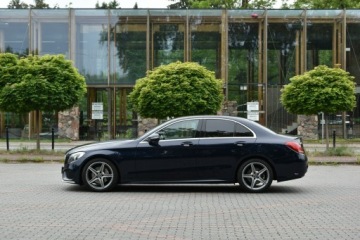 Mercedes Klasa C W205 2017 Mercedes C 220 XI.2017r. AMG line Skóra NAV, zdjęcie 4