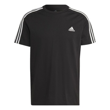 Koszulka męska Adidas Essentials Single Jersey 3-Stripes Tee IC9334 r.M