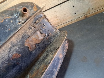 ВИНТАЖНЫЙ МОТОЦИКЛ WSK, ТОПЛИВНЫЙ БАК, ОРИГИНАЛ, ШАНС, РЕКОМЕНДУЮ