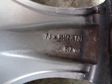 4× DISK HLINÍK MERCEDES-BENZ OE 7.0" X 16" 5X112