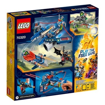 LEGO NEXO KNIGHTS 70320 — ИСТРЕБИТЕЛЬ ААРОНА V2
