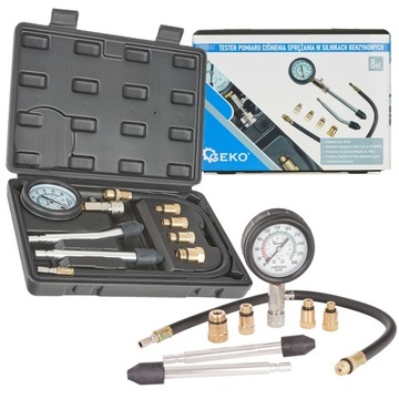 GEKO МАНОМЕТР УРОВНЯ СЖАТИЯ БЕНЗИН 0-20 БАР НАБОР ИЗ 10 ШТ. 02502