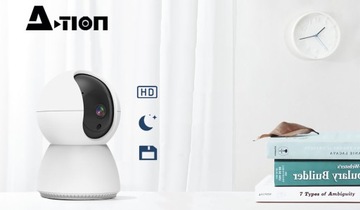 ВРАЩАЮЩАЯСЯ WIFI IP-КАМЕРА ВНУТРЕННЯЯ UHD 2MP НЕТ