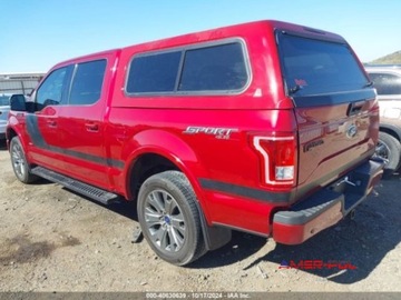 Ford 2017 Ford F150 2017r., SUPERCREW, 3.5L V6 3.5 Benzyna 375KM, zdjęcie 5