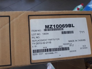 BLATNÍK LEVÝ PŘEDNÍ MAZDA 2 07-10 D01G-52-211B