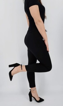 ИТАЛЬЯНСКИЕ ЭЛАСТИЧНЫЕ ЖЕНСКИЕ БРЮКИ-СИГАРИЛЕТЫ С ЛАСТИКОМ