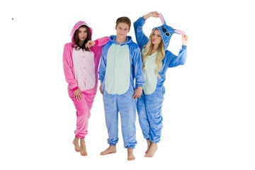 PIŻAMA DAMSKA ONESIE DRES KOMBINEZON STICH rozm. S