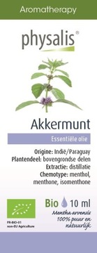 Naturalny olejek eteryczny MIĘTA POLNA - PHYSALIS