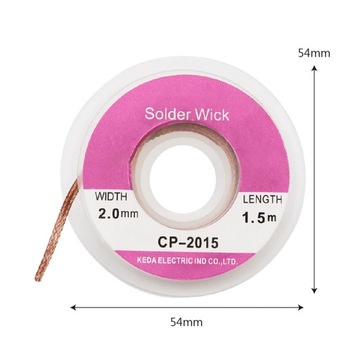 ДЕПАЯТНАЯ ЛЕНТА, ПАЯЛЬНЫЙ МОСТ 2ММ Х1,5М