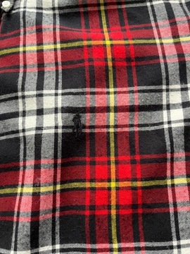 POLO RALPH LAUREN BLAIR męska koszula flanelowa długi rękaw r. XL kratka