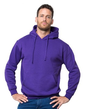 Мужская толстовка с капюшоном кенгуру JHK SWRA KNG Black Bk R.