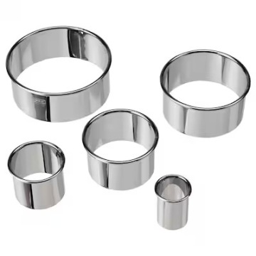 РАЗРЕЗКИ ДЛЯ ПЕЧЕНЬЯ, 5 шт., металл, IKEA