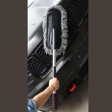 Środek do odkurzania samochodu z mikrofibry, narzędzie do odkurzania szczotka do czyszczenia deski rozdzielczej, którą można prać
