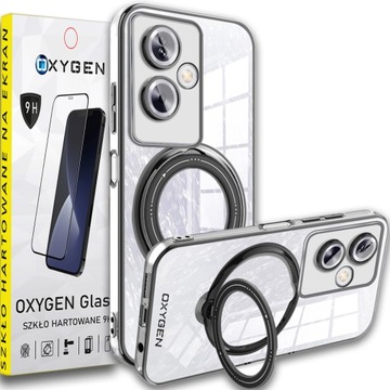 Etui Case pokrowiec OXYGEN MAGSave do OPPO RENO A79 5G + SZKŁO HARTOWANE
