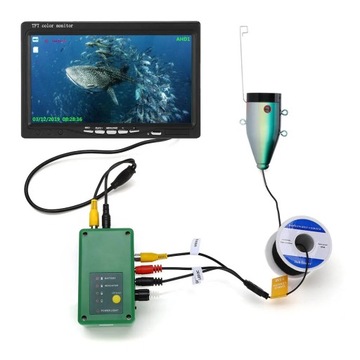 DVR Рыболокатор Камера для подводной рыбалки HD 1280*720 Экран 30 шт. Светодиодный