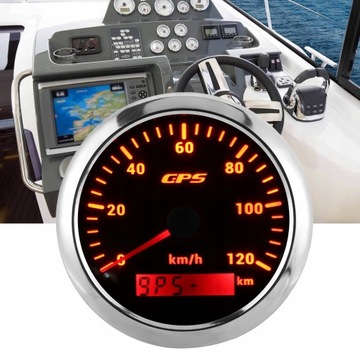 85-мм морской автоматический GPS-спидометр 120 км/ч