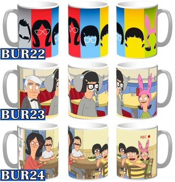 КРУЖКА BOB'S BURGERS Луиза Джин Тина Линда Подарок