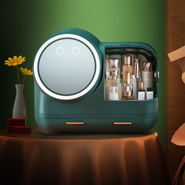 Перезаряжаемая USB-косметичка зеленая