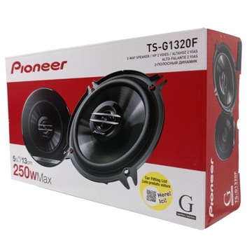 4 динамика PIONEER 13 см ПЕРЕДНИЕ + ЗАДНИЕ для Renault Megane 3 III Wind ПРОСТАВКИ