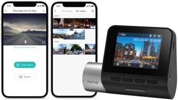 Видеорегистратор 70mai Dash Cam A500s с GPS и Wi-Fi