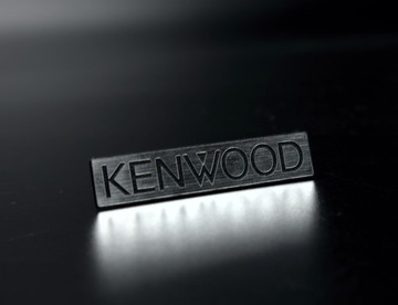 Logo KENWOOD Zamiennik. 50 x 10 mm