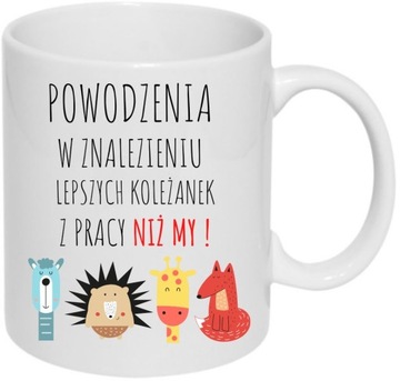 KUBEK DLA KOLEŻANKI NA PREZENT DO PRACY POŻEGNANIE
