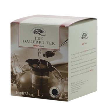 ZAPARZACZ SITKO DO HERBATY Z POKRYWKĄ ROZMIAR L