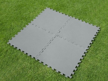 ФУНКЦИОНАЛЬНЫЙ КОВРИК-ПАЗЗЛ 9 шт. ДЛЯ БАССЕЙНА 50х50 см. - БЕСТВЕЙ 58639