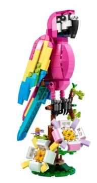 LEGO 31144 CREATOR 3IN1 ЭКЗОТИЧЕСКАЯ РОЗОВАЯ РЫБА-ЛЯГУШКА-ПОПУГАЙ