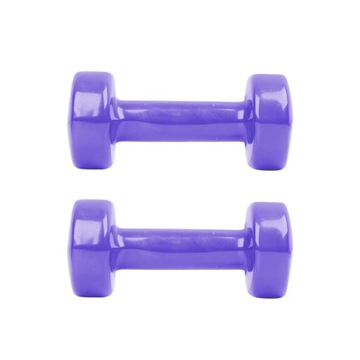 ВИНИЛОВЫЕ ТУМБЫ inSPORTline FITNESS 2 x 1 кг
