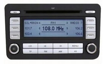 КОРПУС РАДИО 2/1DIN VW GOLF PASSAT TIGUAN JETTA