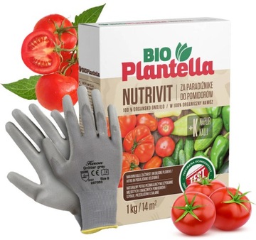 NAWÓZ PREPARAT DO POMIDORÓW PAPRYKI OGÓRKÓW EKOLOGICZNY BIO PLANTELLA 1KG