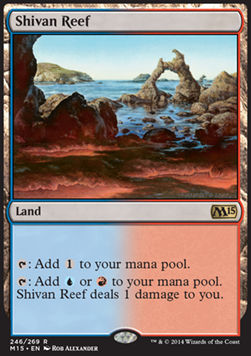 Shivan Reef - land UR @@@@
