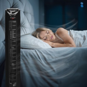 Вентилятор колонный CALID, черный