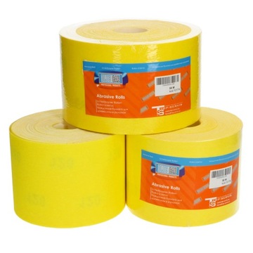 РУЛОН НАШЛИЧНОЙ БУМАГИ ГОЛУБАЯ АВТОМОБИЛЬНАЯ 1М Х 115ММ P120