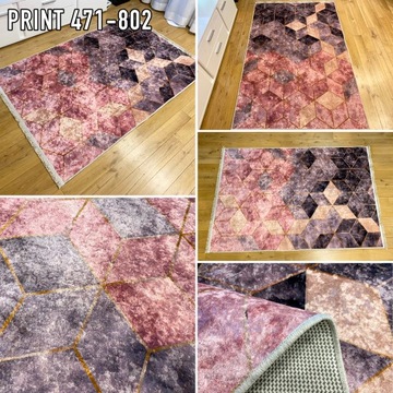 МОДНЫЙ КОВЕР 60Х100 ПРИНТ СОВРЕМЕННЫЙ МЯГКИЙ НИЗКИЙ ГОЛОВОК