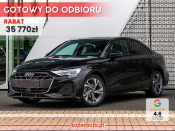 Audi A3 8Y Limousine Facelifting 1.5 35 TFSI 150KM 2026 1.5 TFSI S Line (150 KM) SONOS Premium Sound System z dźwiękiem 3D