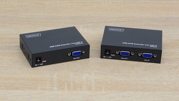 Удлинительный KVM-кабель Digitus KVM USB до 200 м CAT5 UTP
