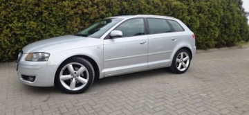 Audi A3 8P Hatchback 3d 1.8 TFSI 160KM 2008 Audi A3 Sportback 1.8 TFSI 160KM Automat Alu Klima Import Raty Oplaty ASO, zdjęcie 3