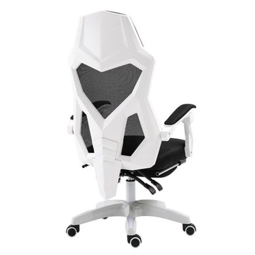 ERGONOMICZNY OBROTOWY FOTEL BIUROWY KRZESŁO GAMINGOWE GRACZA MIKROSIATKA
