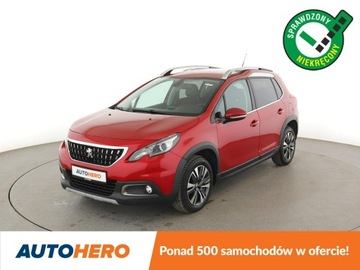 Peugeot 2008 I SUV Facelifting 1.2 PureTech 110KM 2018 Peugeot 2008 GRATIS! Pakiet Serwisowy o wartości