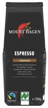 Kawa mielona espresso fair trade bio 250 g mount hagen