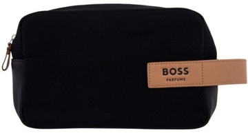 HUGO BOSS Kosmetyczka Męska - Czarna, 25x10x16 cm