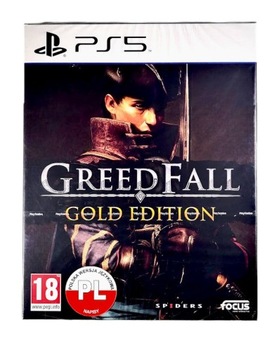 GREEDFALL GOLD EDITION / PS5 / GRA NA PŁYCIE W PUDEŁKU / NAPISY PL