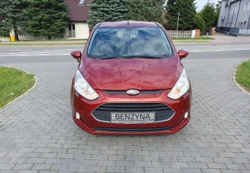 Ford B-MAX 1.0 EcoBoost 100KM 2015 Ford B-MAX Czujniki Parkowania PrzodTyl Klima Grzane FoteleSzyba Przod, zdjęcie 1