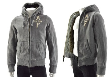 ABERCROMBIE FITCH NY KURTKA SHERPA FUTRO CIEPŁA roz. S