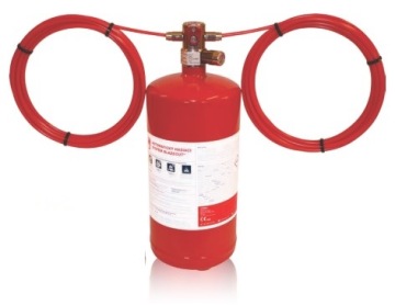 Огнетушитель автоматический Blaze Cut Novec, ФК-5-12, 1,25кг, DLP