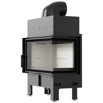 Каминная топка камин FLOKI M RIGHT 10кВт ЦЕЛЫЙ КОМПЛЕКТ ДЛЯ СТРОИТЕЛЬСТВА РЕШЕТКИ